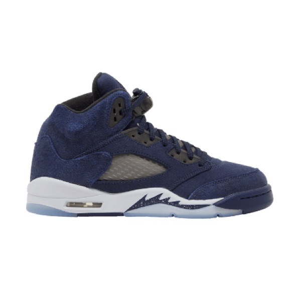 Air Jordan 5 Retro SE GS 'Midnight Navy' Sneakers - Picture 1 of 5